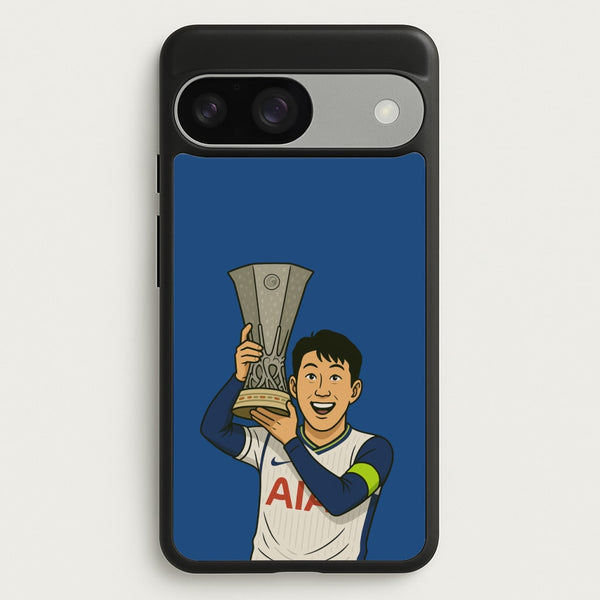 Son's Trophy Lift  - Football Phone Case for Google Pixel 9 / 9 Pro