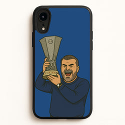 Ange's Trophy Lift  - Football Phone Case for iPhone XR