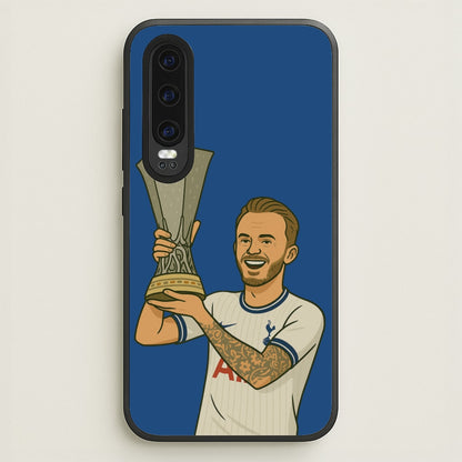 Maddison's Trophy Lift  - Football Phone Case for Huawei P30