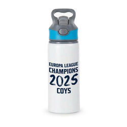 Europa League Winners 2025 - COYS Active Water Bottle - Blue
