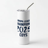 Football Skinny Tumblers