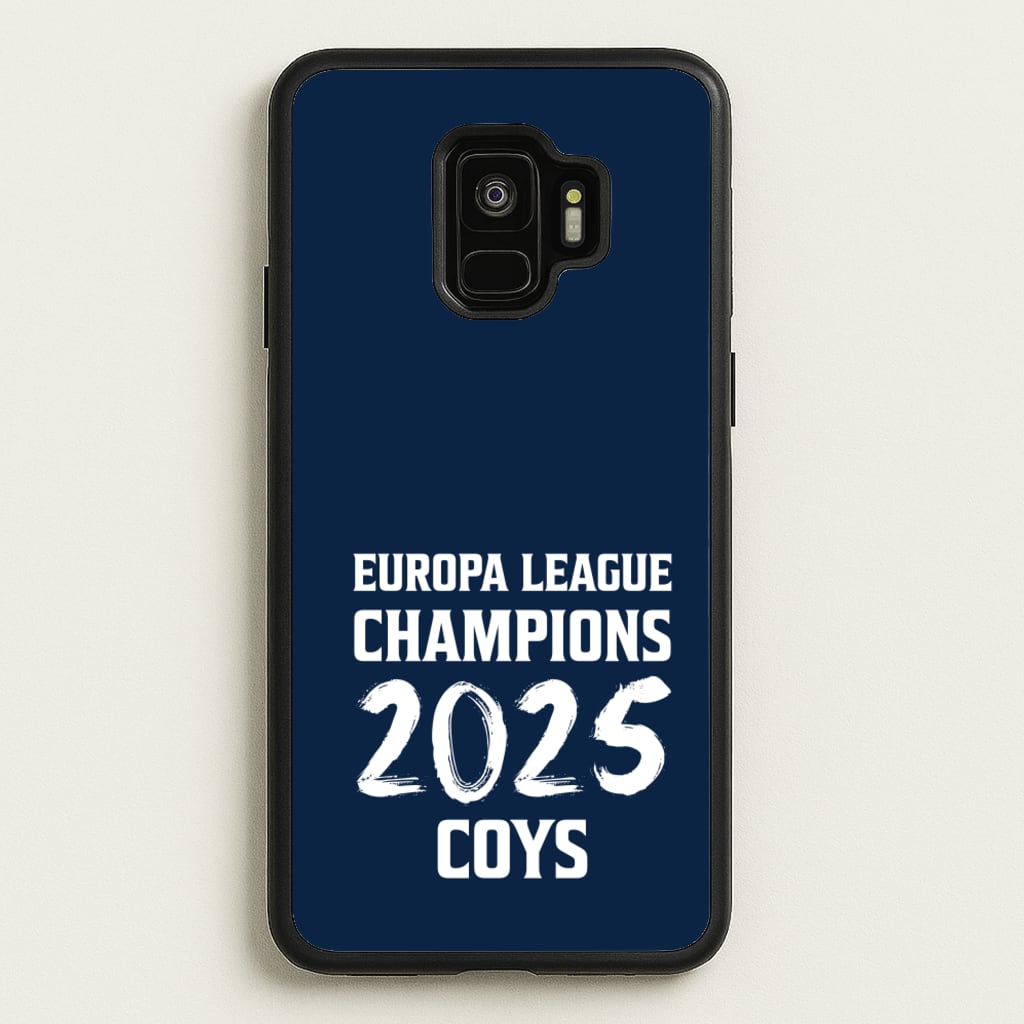 Europa League Winners 2025 - COYS  - Football Phone Case for Galaxy S9