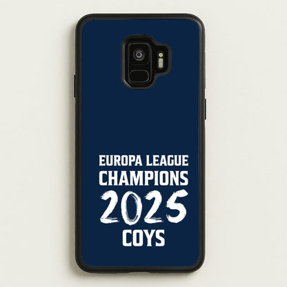 Europa League Winners 2025 - COYS  - Football Phone Case for Galaxy S9