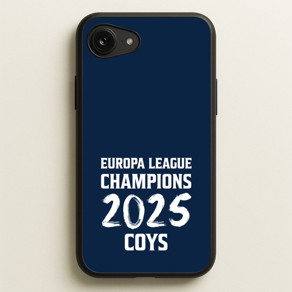 Europa League Winners 2025 - COYS  - Football Phone Case for iPhone 16e
