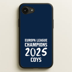 Europa League Winners 2025 - COYS  - Football Phone Case for iPhone 16e