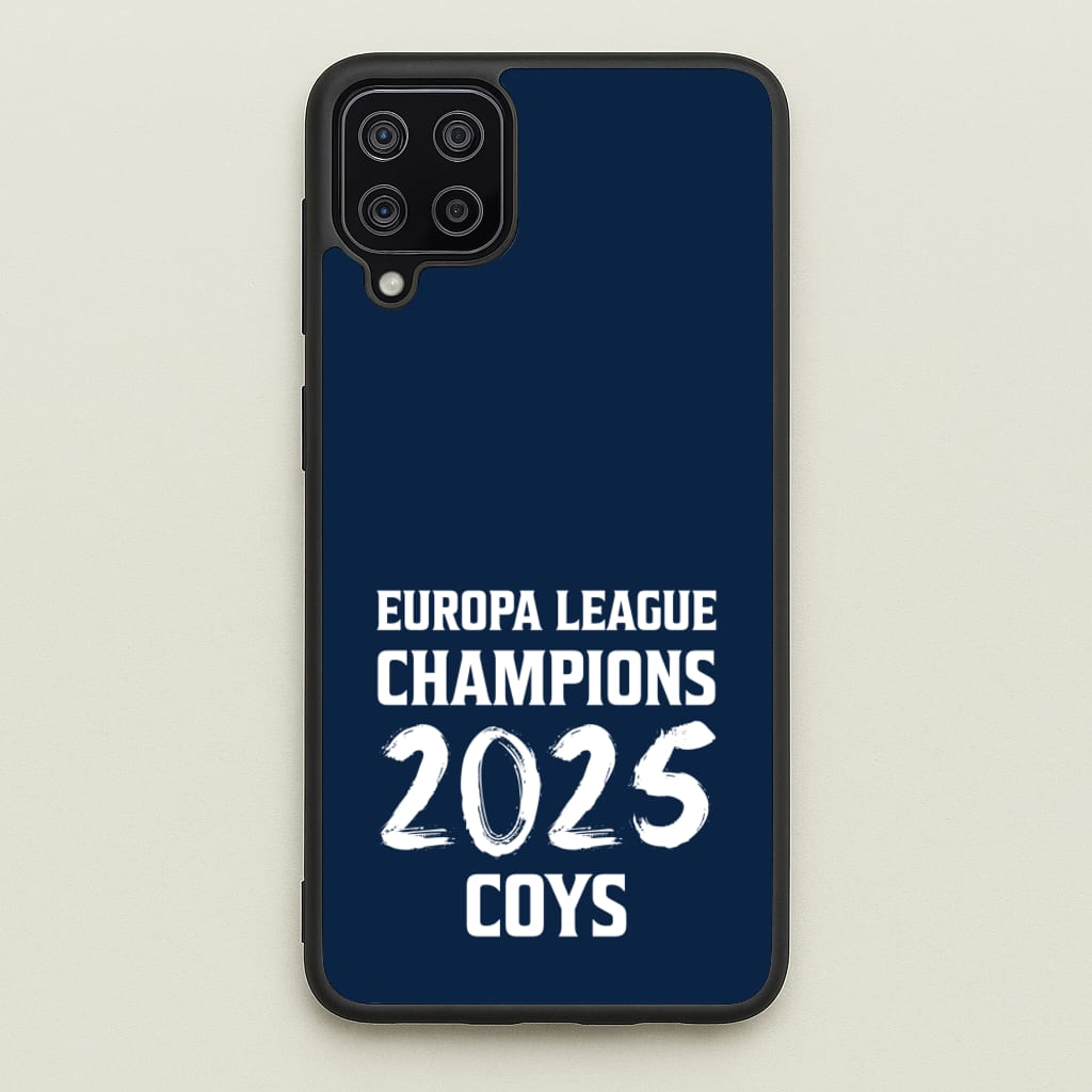 Europa League Winners 2025 - COYS  - Football Phone Case for Galaxy A12