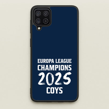 Europa League Winners 2025 - COYS  - Football Phone Case for Galaxy A12