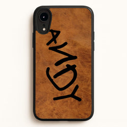 Andy Footprint  - Disney Phone Case for iPhone XR