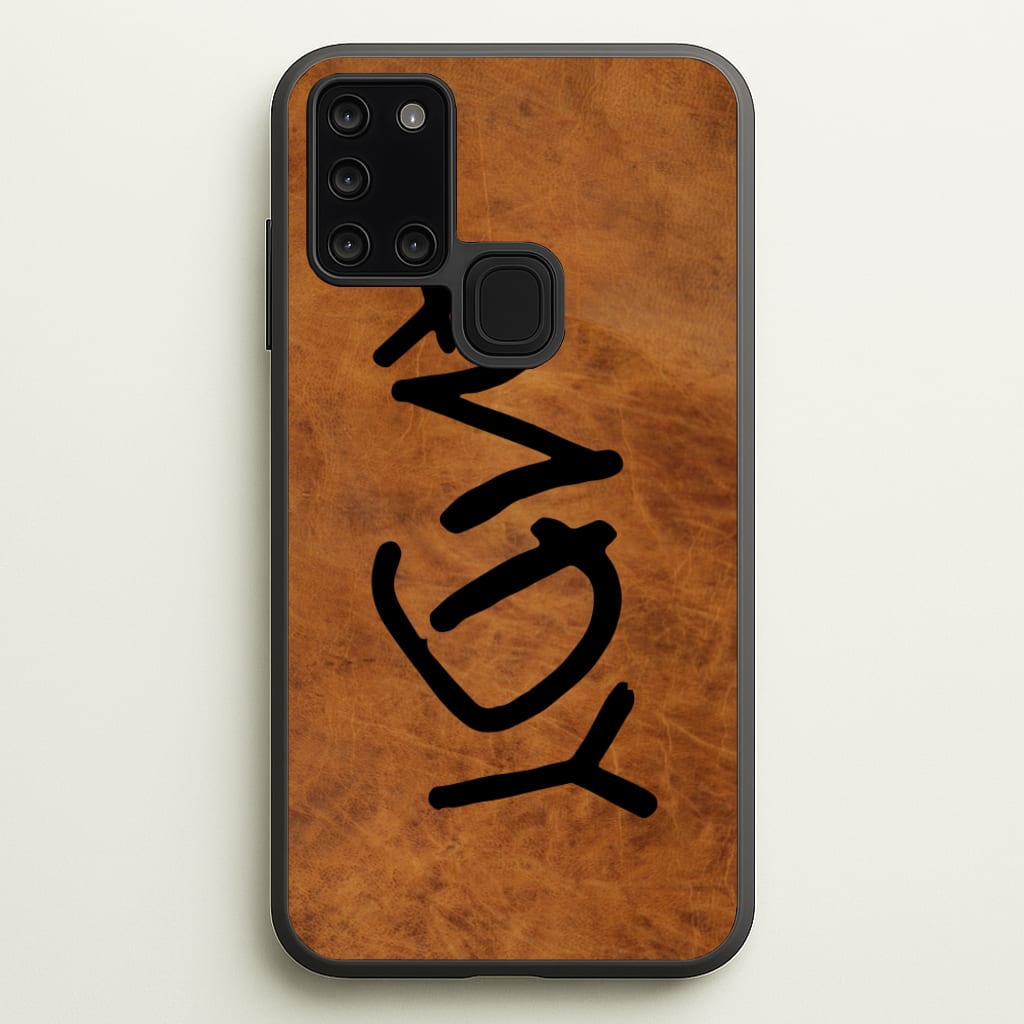 Andy Footprint  - Disney Phone Case for Galaxy A21s