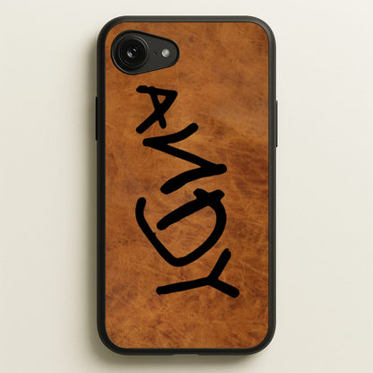 Andy Footprint  - Disney Phone Case for iPhone 16e
