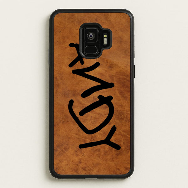 Andy Footprint  - Disney Phone Case for Galaxy S9