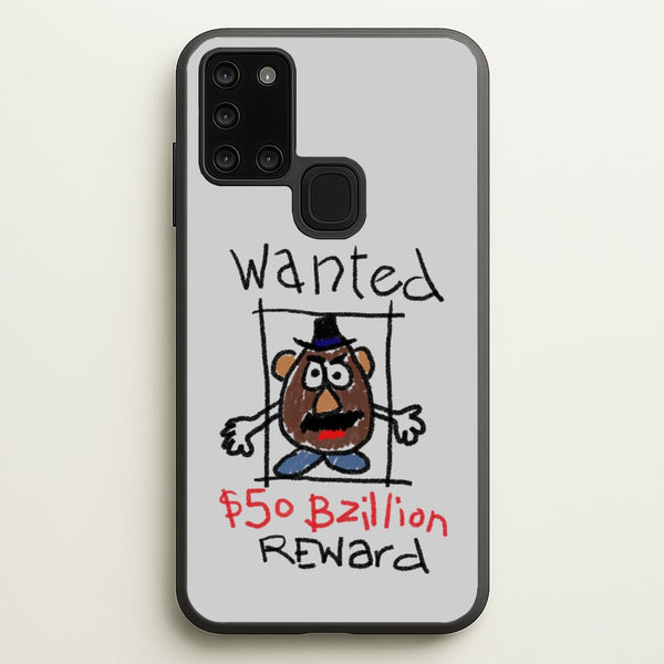 Mr Potato Head - Wanted A Story of Toys  - Disney Phone Case for Galaxy A21s