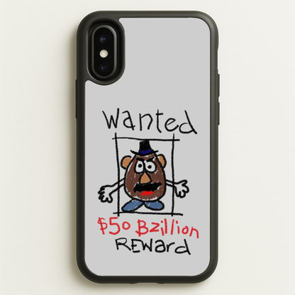 Mr Potato Head - Wanted A Story of Toys  - Disney Phone Case for iPhone X / XS