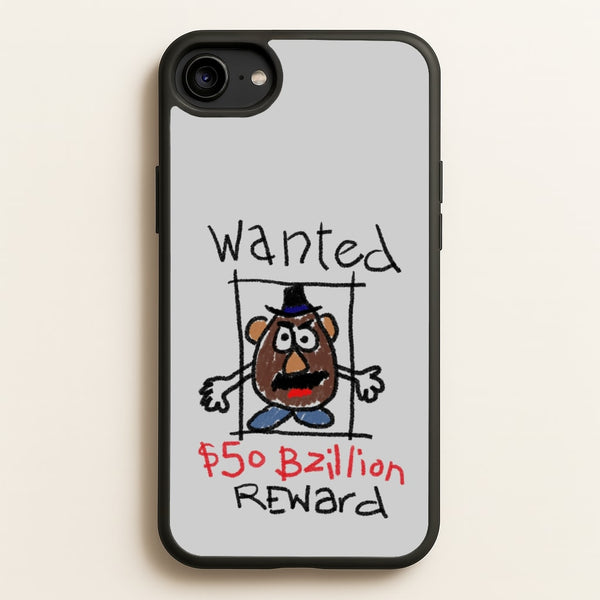 Mr Potato Head - Wanted A Story of Toys  - Disney Phone Case for iPhone 6 / 7 / 8 / SE