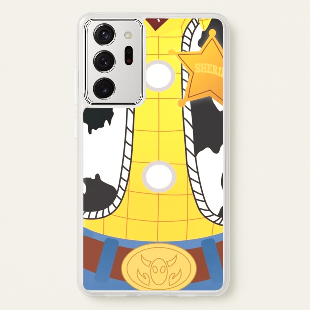 Woody Costume  - Disney Phone Case for Galaxy Note 20 Ultra