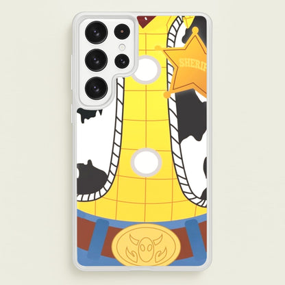 Woody Costume  - Disney Phone Case for Galaxy S22 Ultra