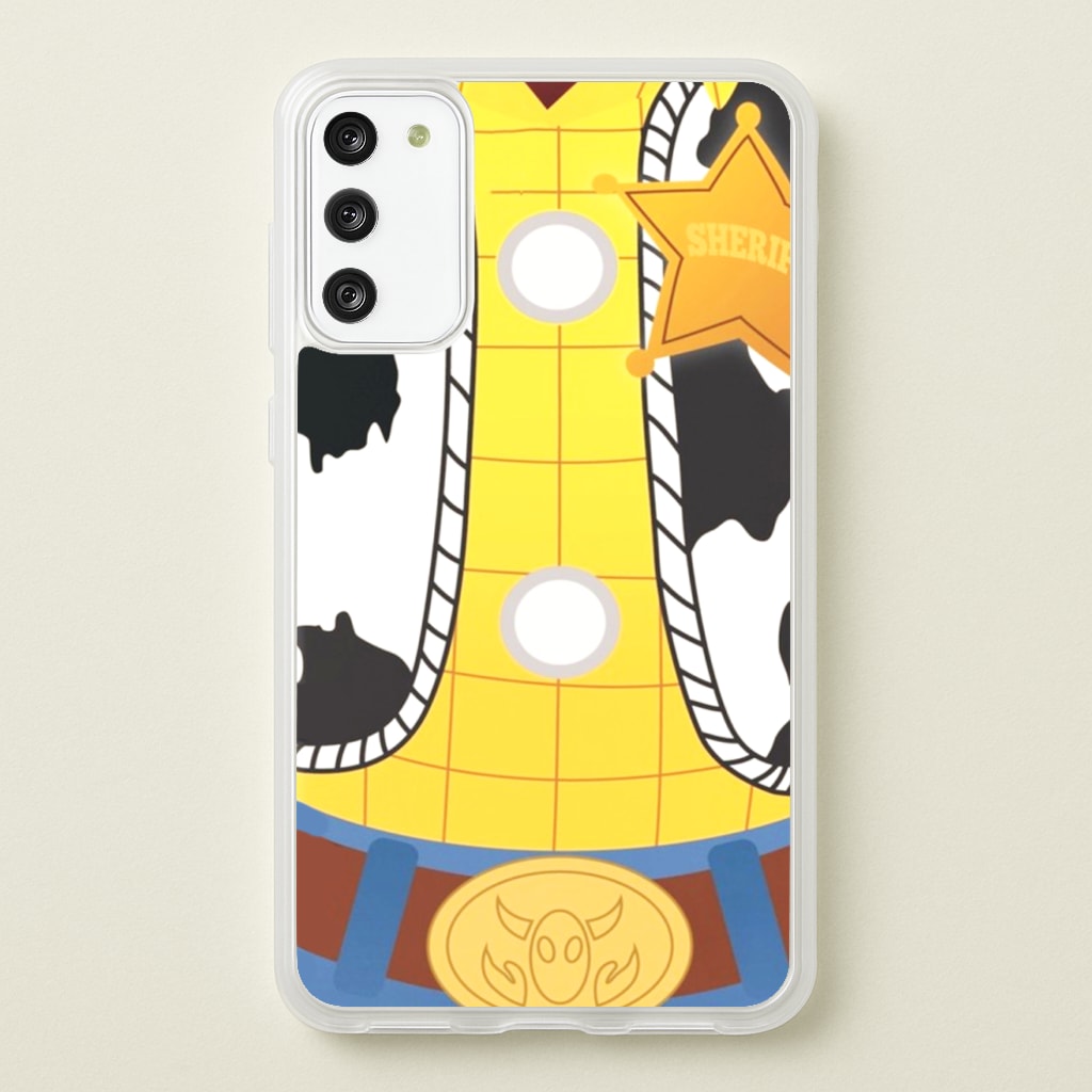 Woody Costume  - Disney Phone Case for Galaxy S20FE