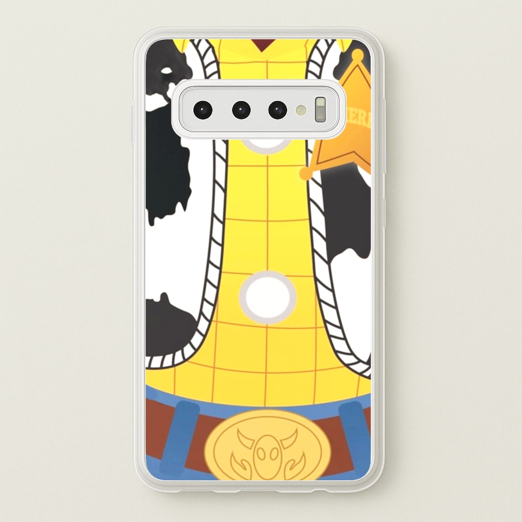 Woody Costume  - Disney Phone Case for Galaxy S10