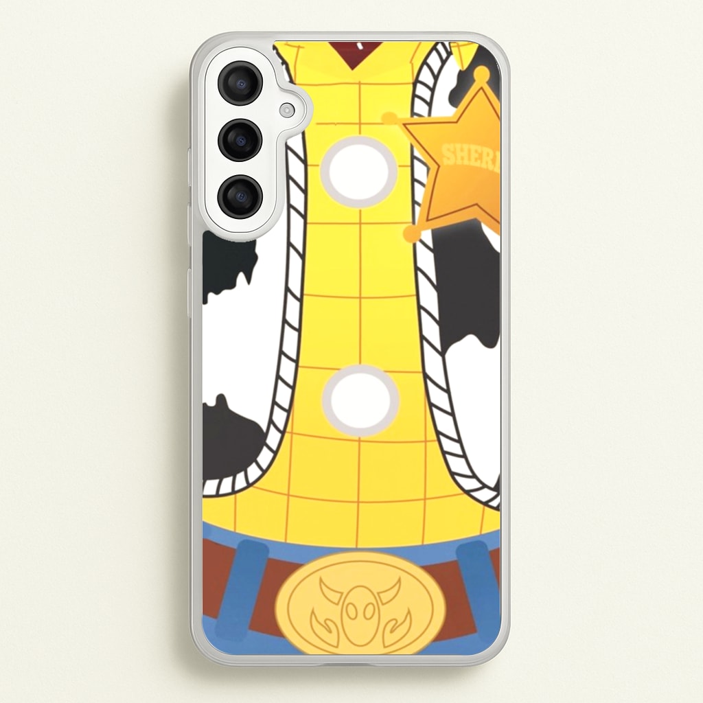 Woody Costume  - Disney Phone Case for Galaxy A34