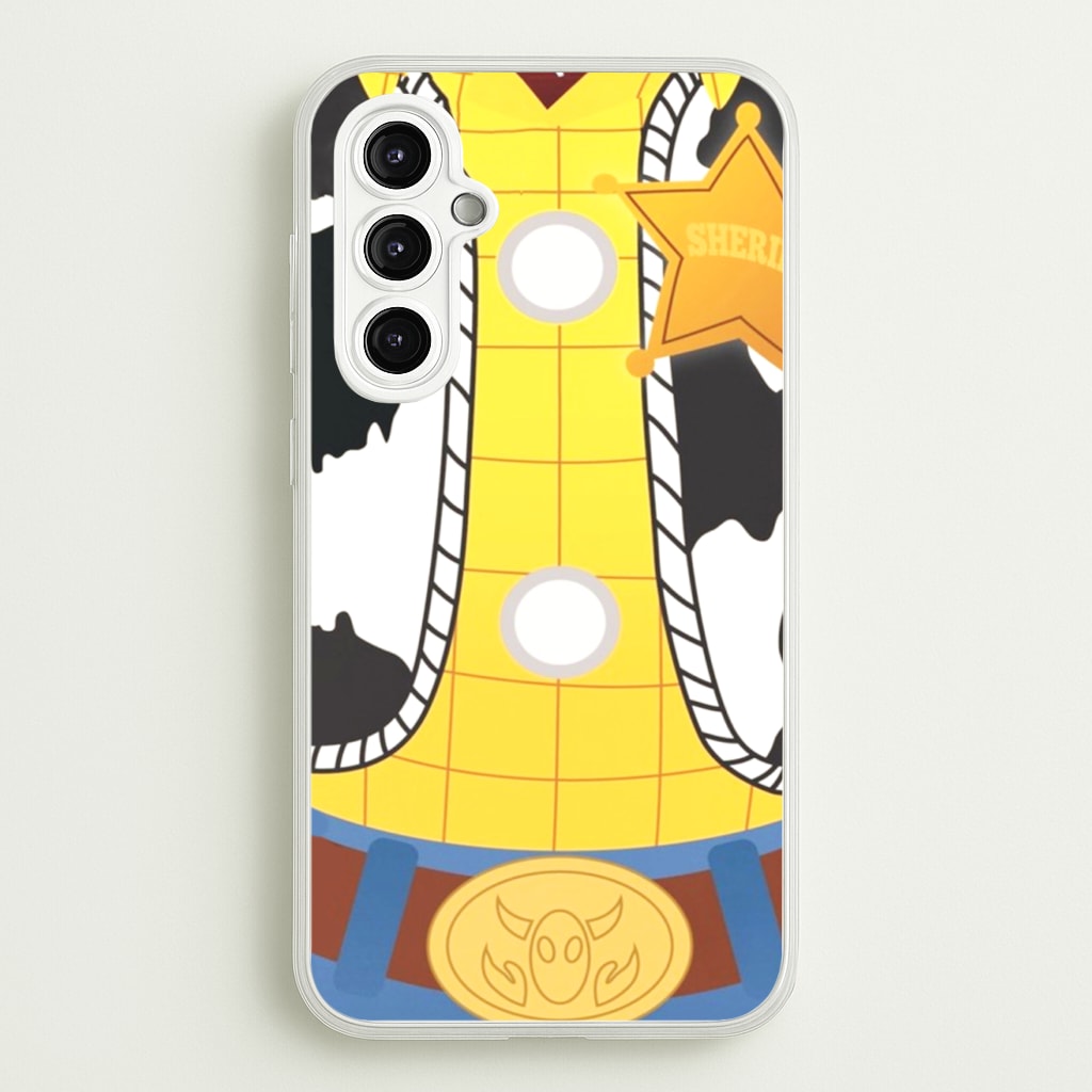 Woody Costume  - Disney Phone Case for Galaxy A14