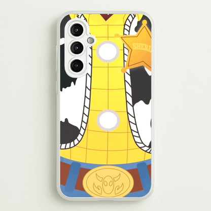 Woody Costume  - Disney Phone Case for Galaxy A14