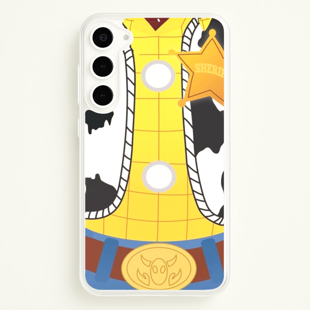Woody Costume  - Disney Phone Case for Galaxy S23