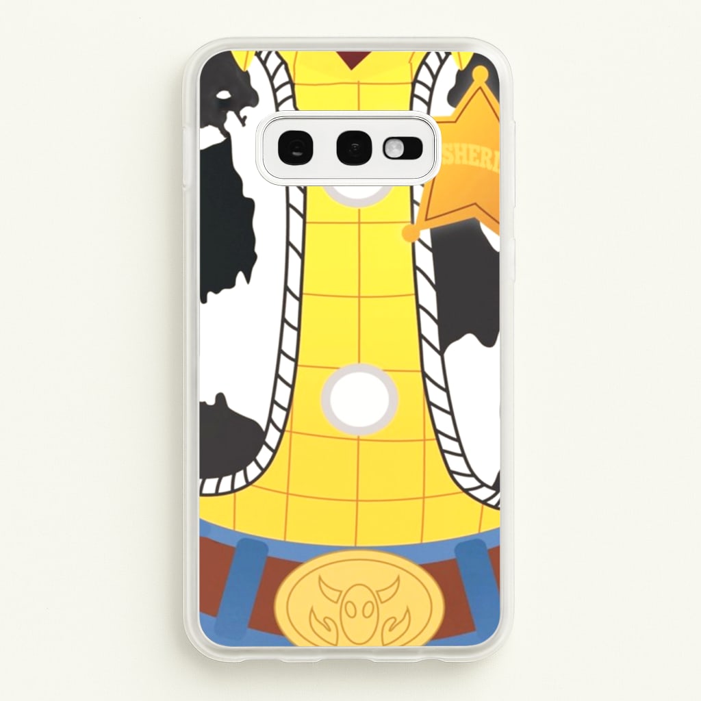 Woody Costume  - Disney Phone Case for Galaxy S10e
