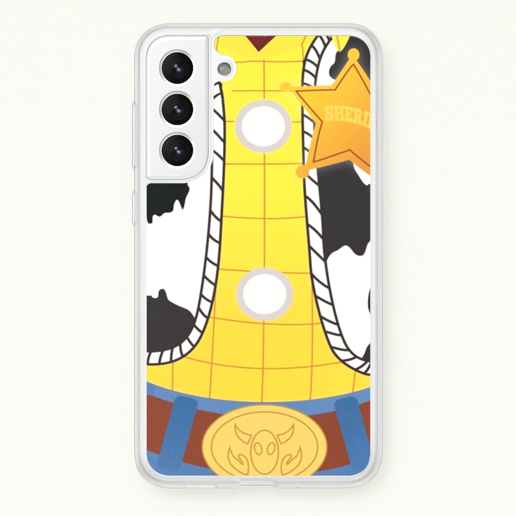 Woody Costume  - Disney Phone Case for Galaxy S22