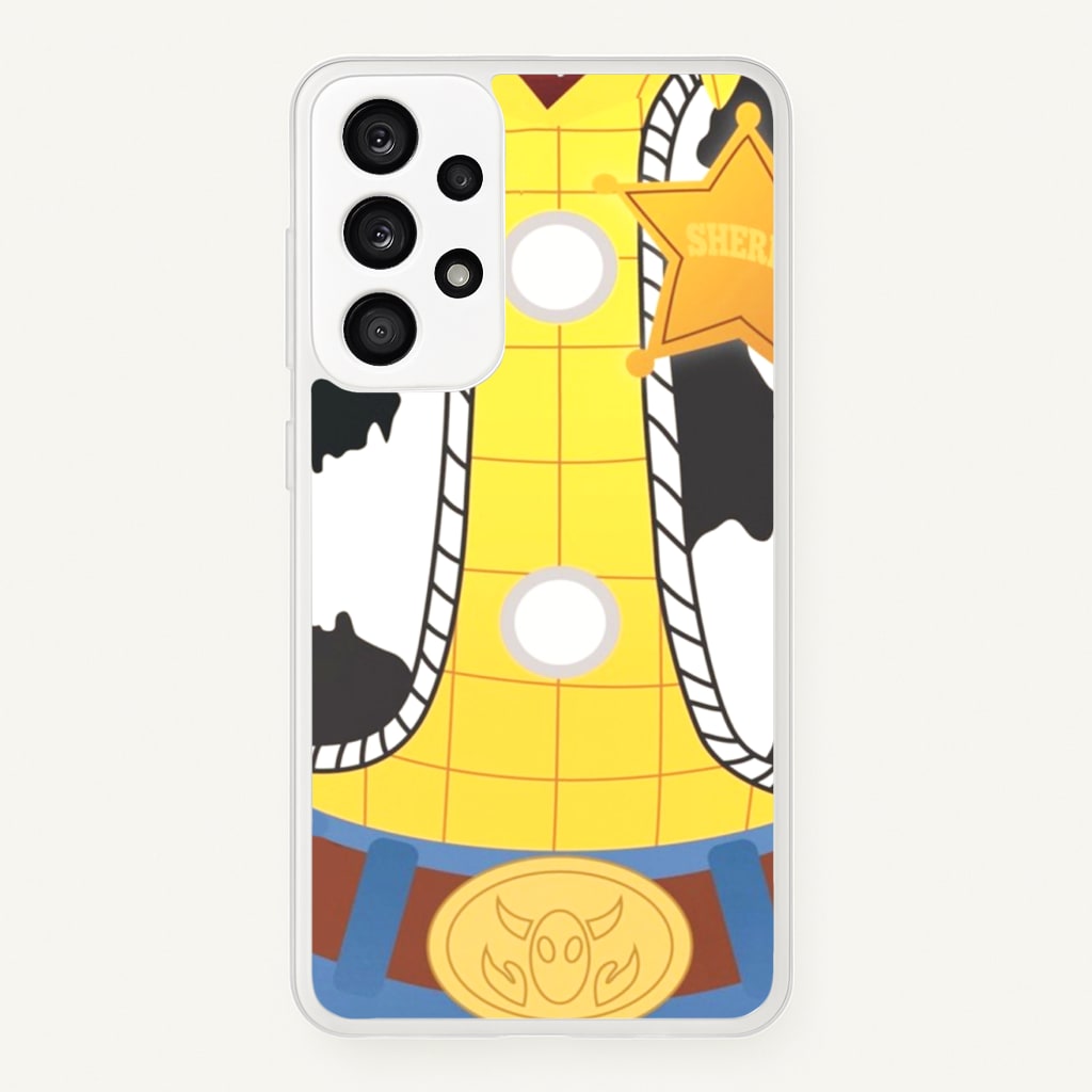 Woody Costume  - Disney Phone Case for Galaxy A53