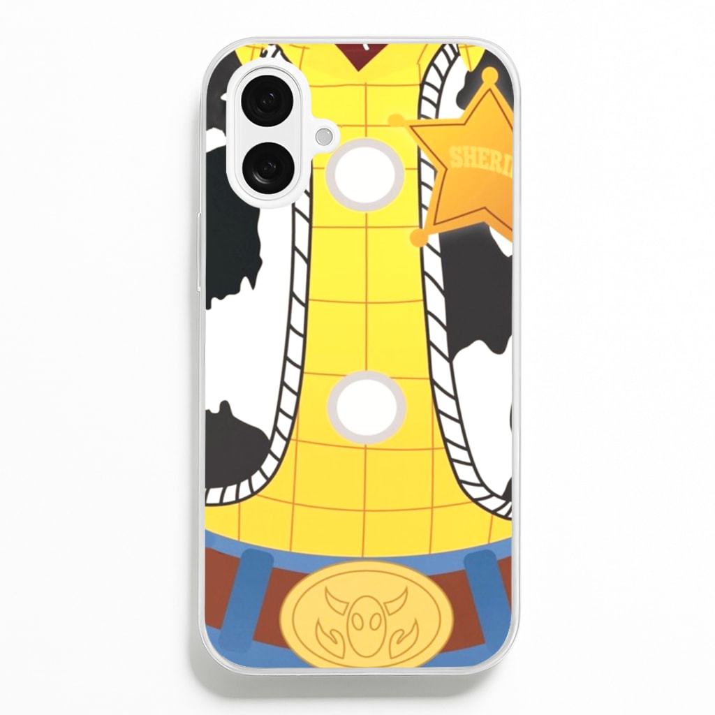 Woody Costume  - Disney Phone Case for iPhone 16 Plus