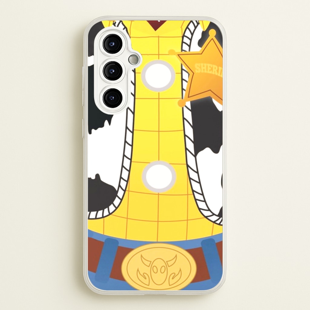 Woody Costume  - Disney Phone Case for Galaxy A54