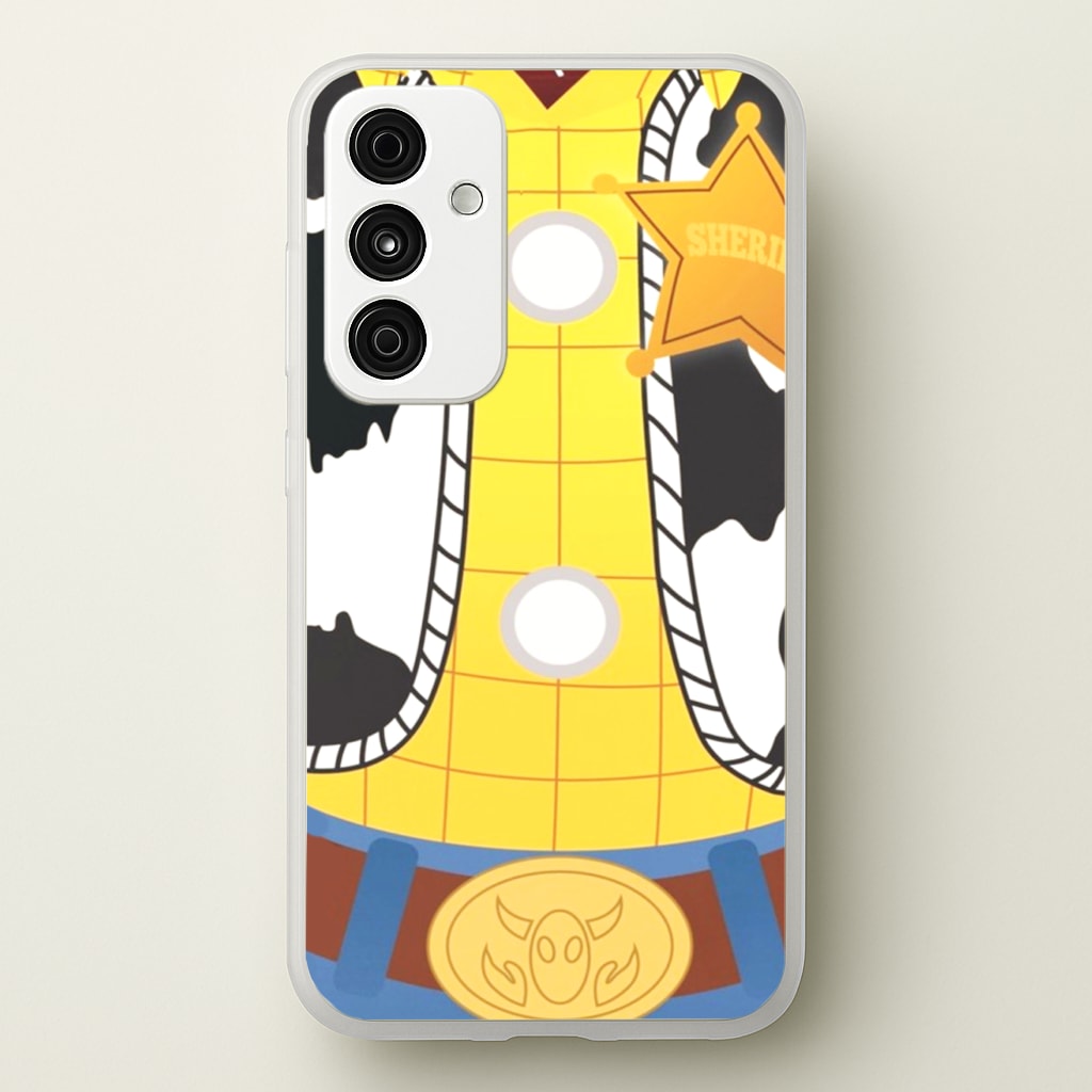 Woody Costume  - Disney Phone Case for Galaxy A55