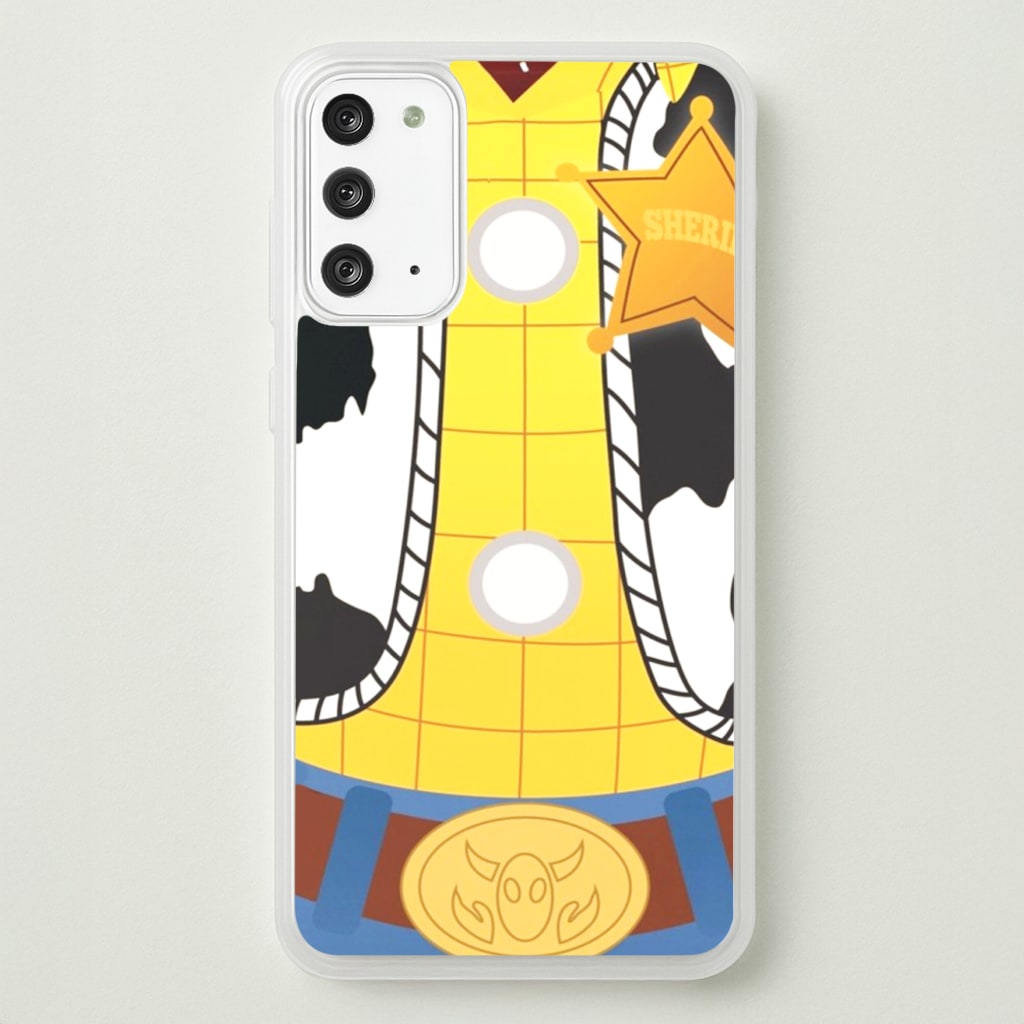 Woody Costume  - Disney Phone Case for Galaxy Note 20