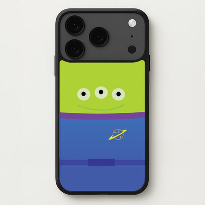 A Story of Toys Alien Costume Phone Case for iPhone 17 Pro