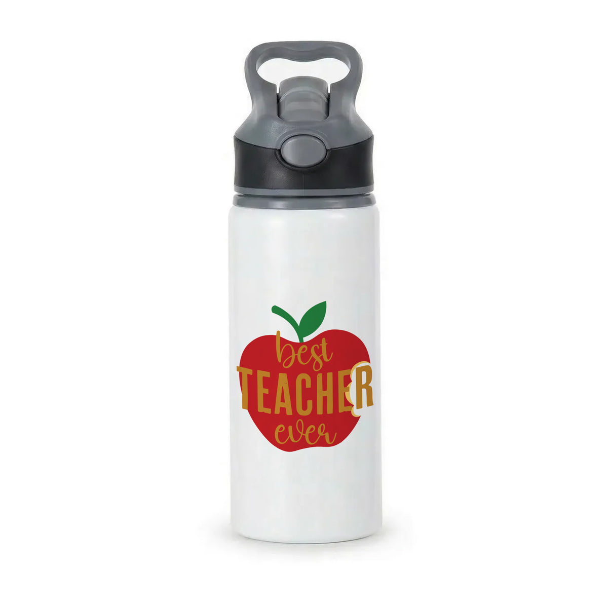 Apple Best Teacher Ever Active Water Bottle
