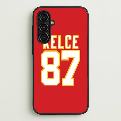Kelce 87 - Travis  - Travis Kelce Phone Case for Galaxy A16