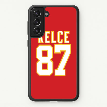 Kelce 87 - Travis  - Travis Kelce Phone Case for Galaxy S21FE