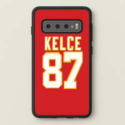 Kelce 87 - Travis  - Travis Kelce Phone Case for Galaxy S10