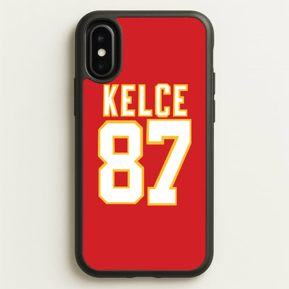 Kelce 87 - Travis  - Travis Kelce Phone Case for iPhone X / XS