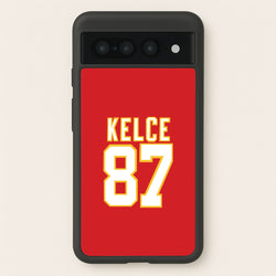 Kelce 87 - Travis  - Travis Kelce Phone Case for Google Pixel 7 Pro