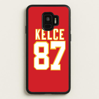 Kelce 87 - Travis  - Travis Kelce Phone Case for Galaxy S9