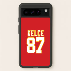 Kelce 87 - Travis  - Travis Kelce Phone Case for Google Pixel 8 Pro