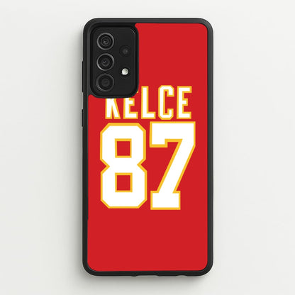 Kelce 87 - Travis  - Travis Kelce Phone Case for Galaxy A52 / A52s