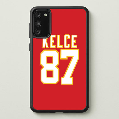 Kelce 87 - Travis  - Travis Kelce Phone Case for Galaxy S20