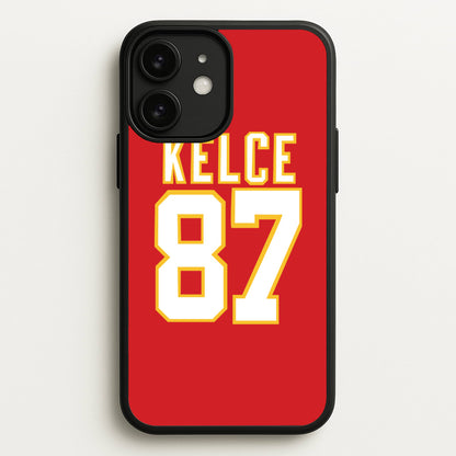 Kelce 87 - Travis  - Travis Kelce Phone Case for iPhone 11