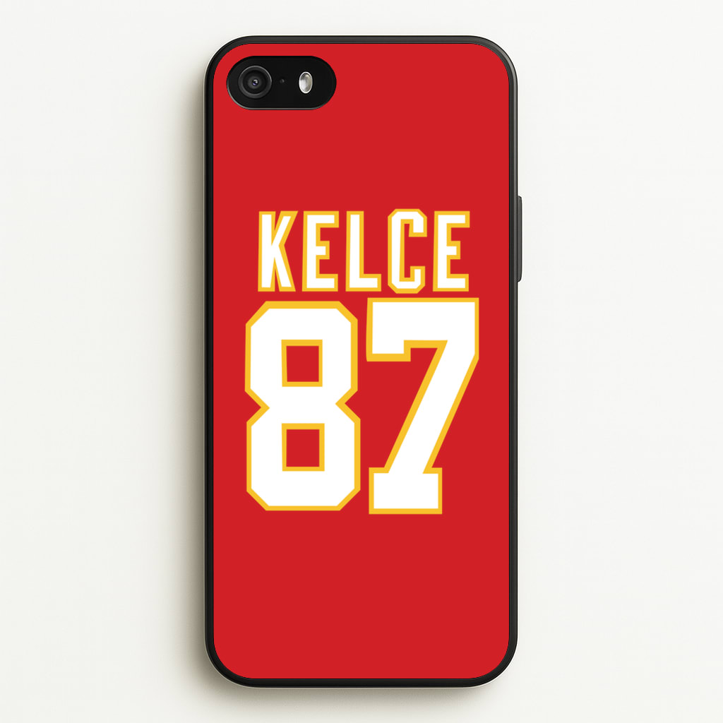 Kelce 87 - Travis  - Travis Kelce Phone Case for iPhone 5 / 5s / SE 2016