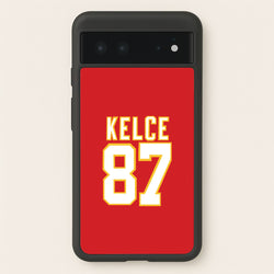 Kelce 87 - Travis  - Travis Kelce Phone Case for Google Pixel 6