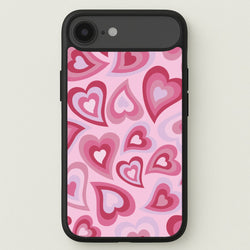 Pink Hearts - Trippy Patterns Phone Case for iPhone 17 Air