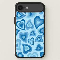 Blue Hearts - Trippy Patterns Phone Case for iPhone 17 Air