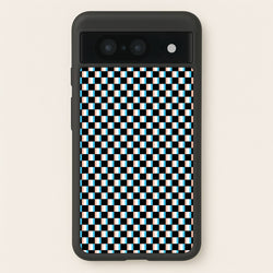 3D Squares - Trippy Patterns  - Trippy Patterns Phone Case for Google Pixel 8